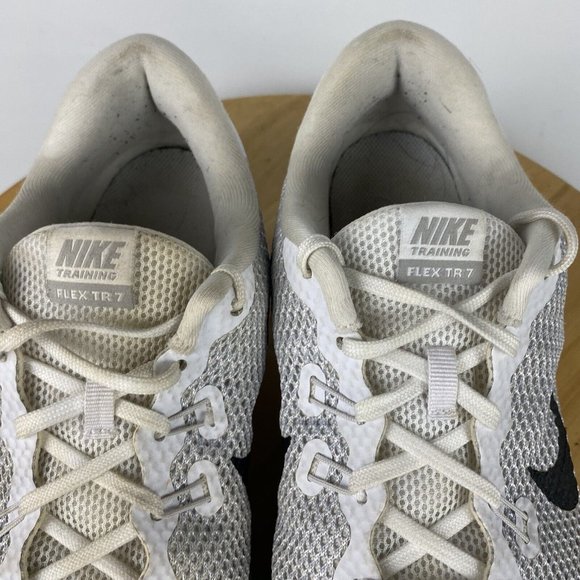 Nike Flex Trainer Womens Size 11 White Shoes Sneakers Running 898479-100 - Picture 10 of 13